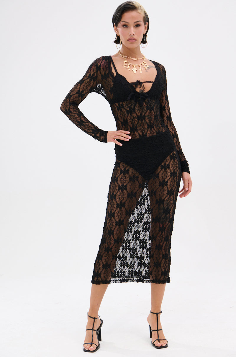LIZZIE LACE MAXI DRESS